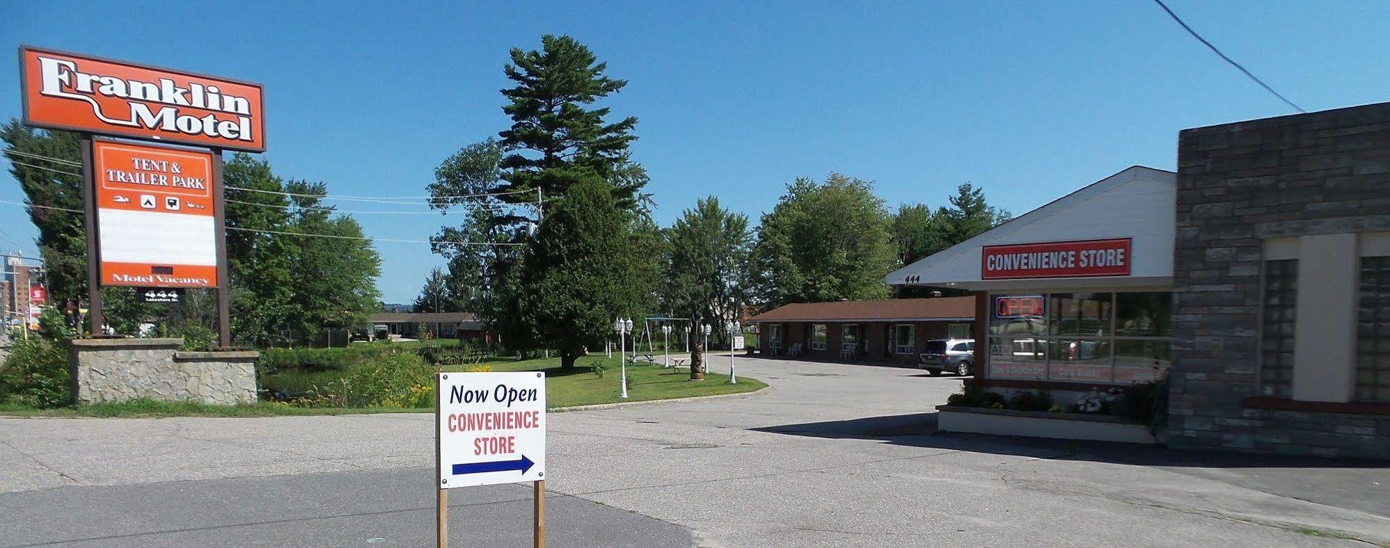 Franklin Motel, Tent&Trailer Park North Bay Exterior foto
